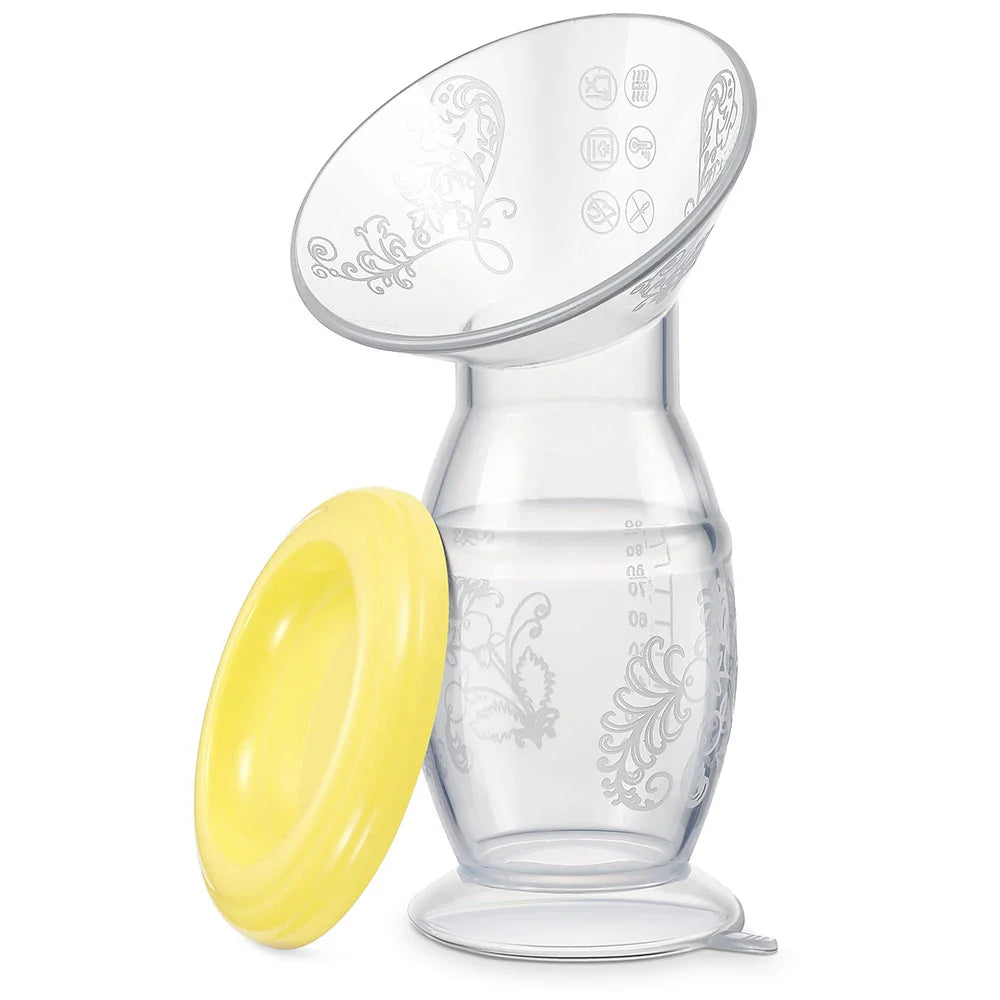 Tire-lait manuel sans BPA - Jaune - Tire-lait manuel