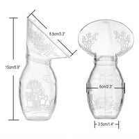 Tire-lait manuel silicone - Blanc - Tire-lait manuel