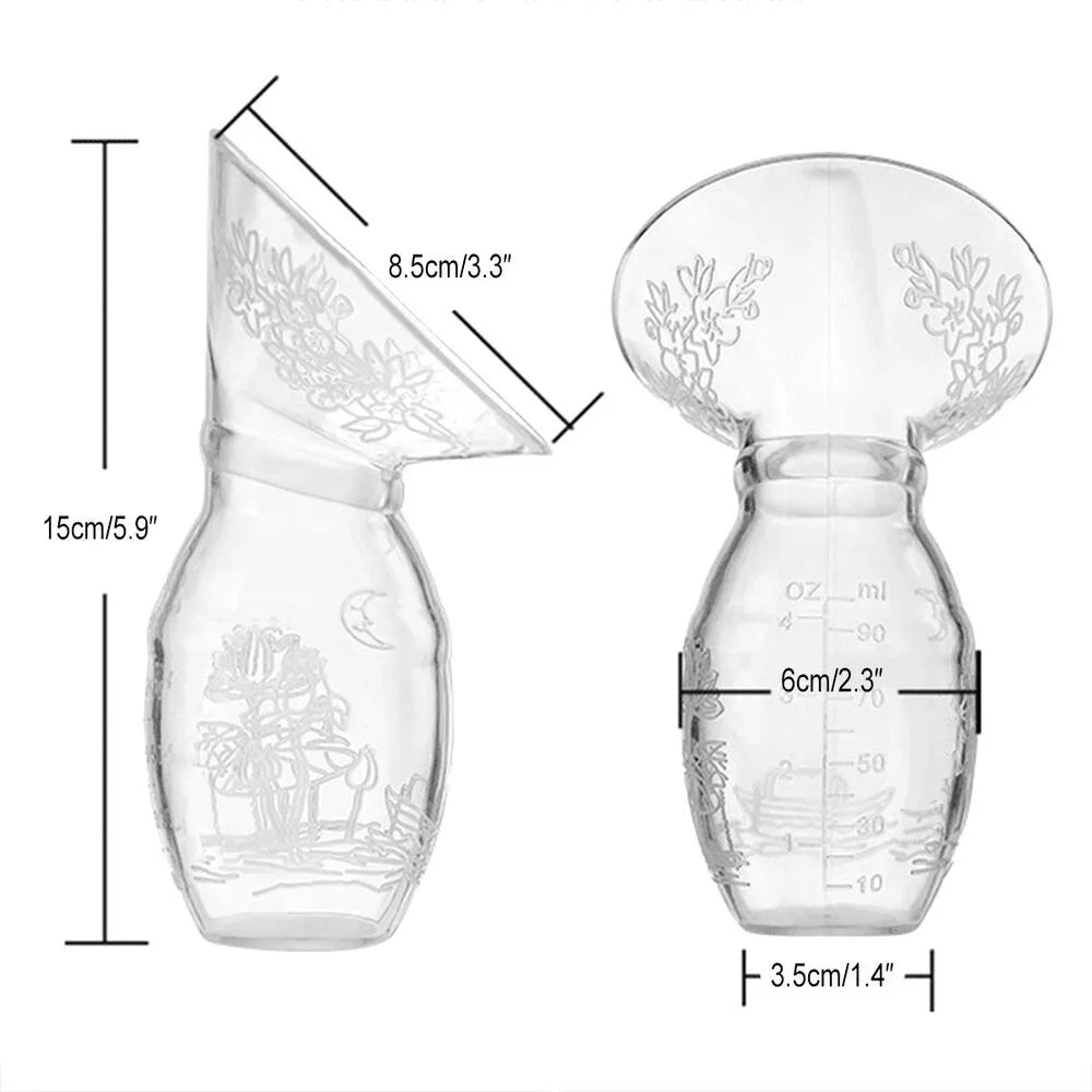 Tire-lait manuel silicone - Blanc - Tire-lait manuel
