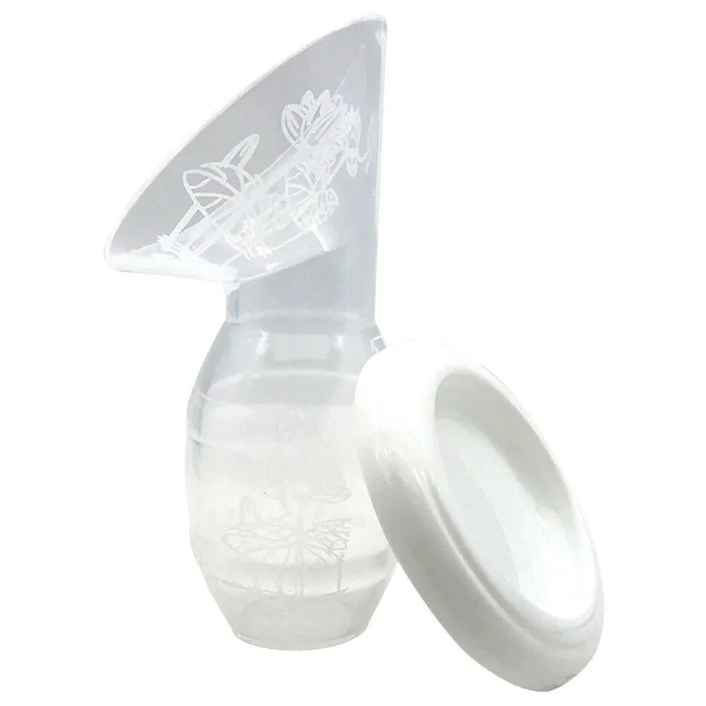 Tire-lait manuel silicone - Blanc - Tire-lait manuel